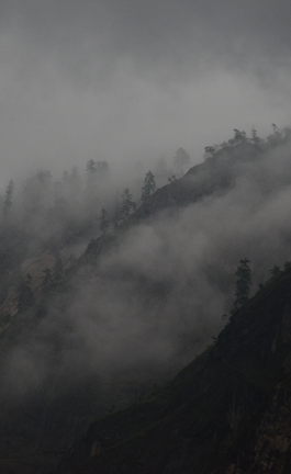 Montañas y su arquitectura